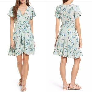 NWT ASTR Floral Wrap Dress - size XS